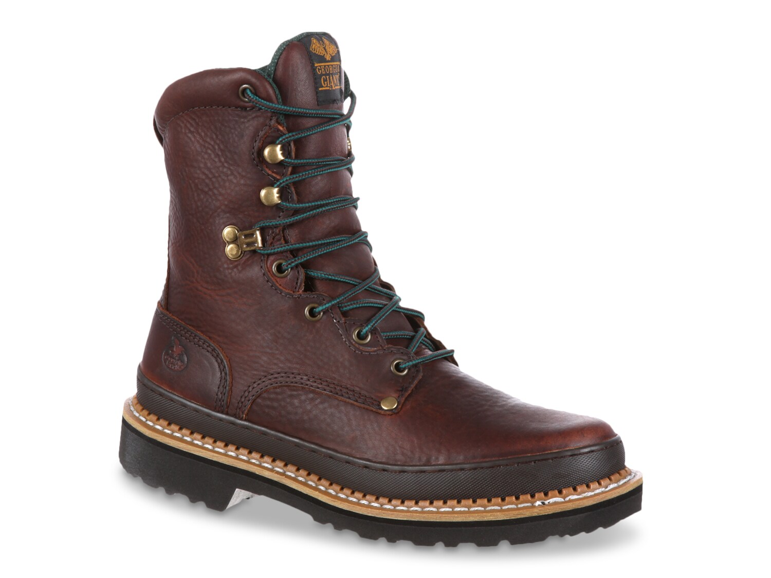 цена Ботинки Georgia Boot со стальным носком, темно-коричневый