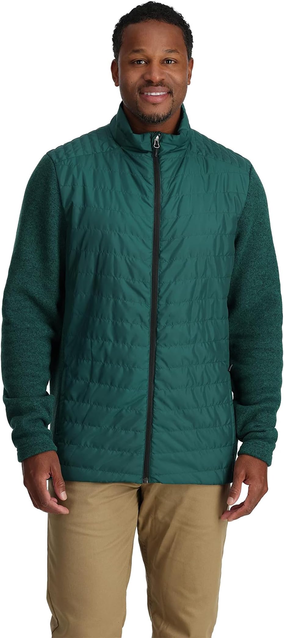 цена Изоляционная куртка преследования Spyder, цвет Cypress Green