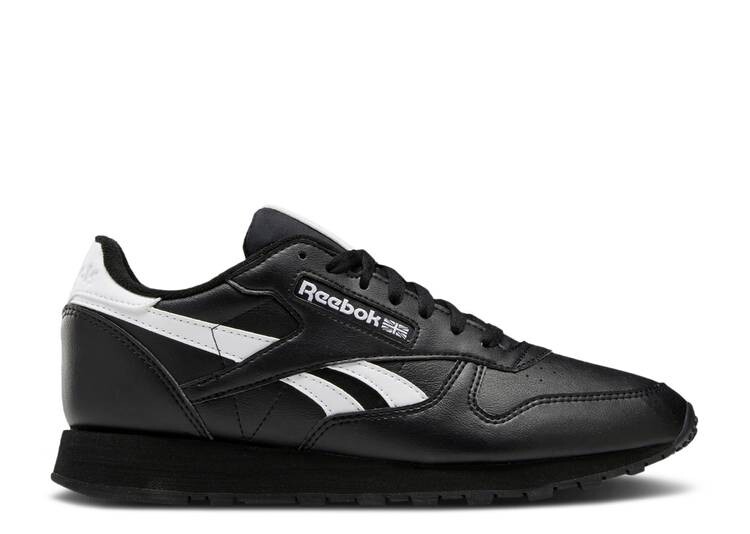 

Кроссовки Reebok CLASSIC VEGAN 'BLACK WHITE', черный