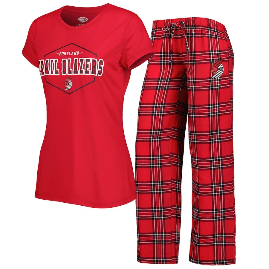

Пижамный комплект Concepts Sport Portland Trail Blazers, красный