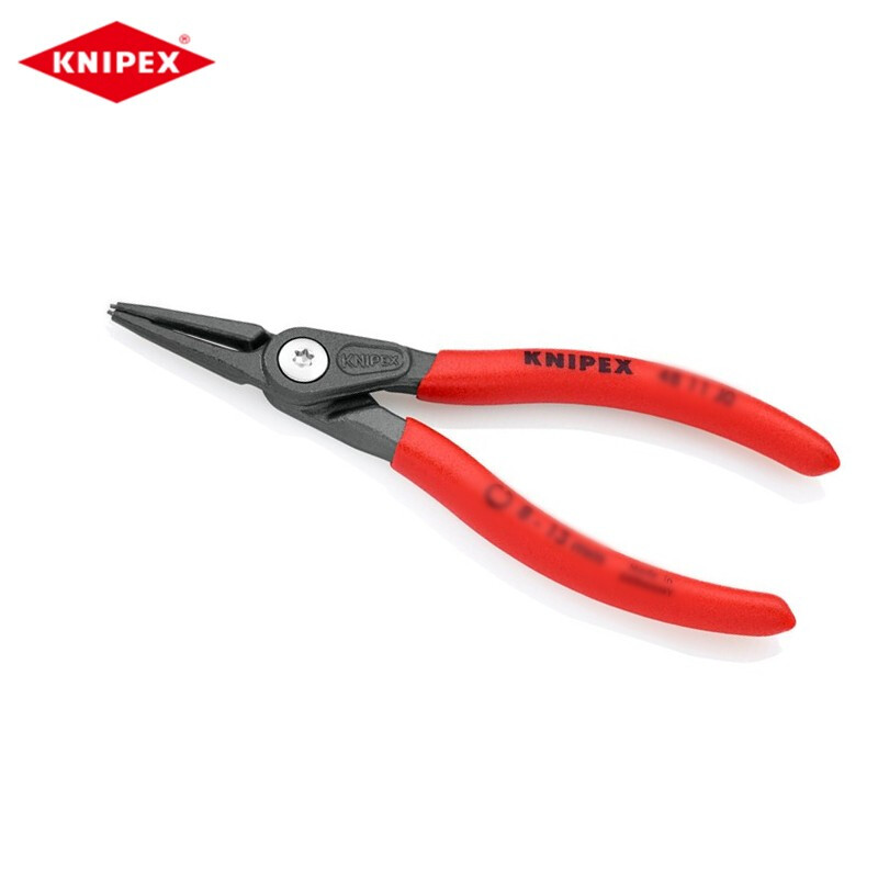 KNIPEX 85-140 мм прецизионные клещи для внутренних стопорных колец плоскогубцы для стопорных колец клещи для стопорных колец 48 11 J4 по индивидуальному заказу (срок поставки 4-8 недель)