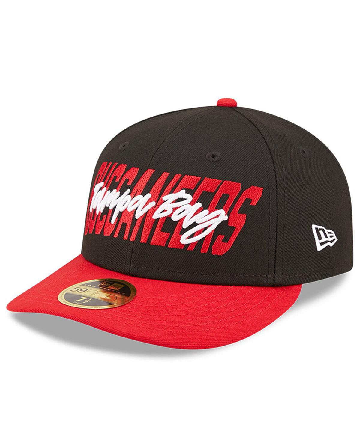 

Мужская черно-красная приталенная шляпа Tampa Bay Buccaneers 2022 NFL Draft Low Profile 59FIFTY New Era