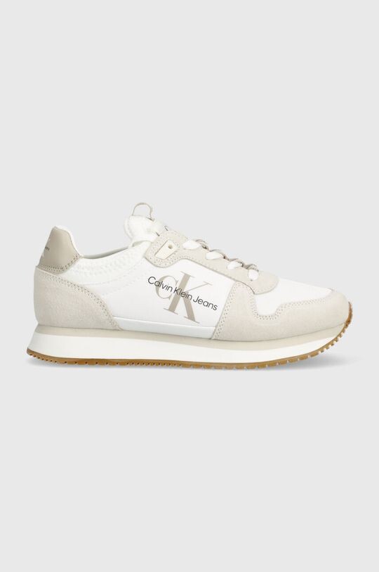 

Кроссовки YW0YW00840 RUNNER SOCK LACEUP NY-LTH W Calvin Klein Jeans, белый