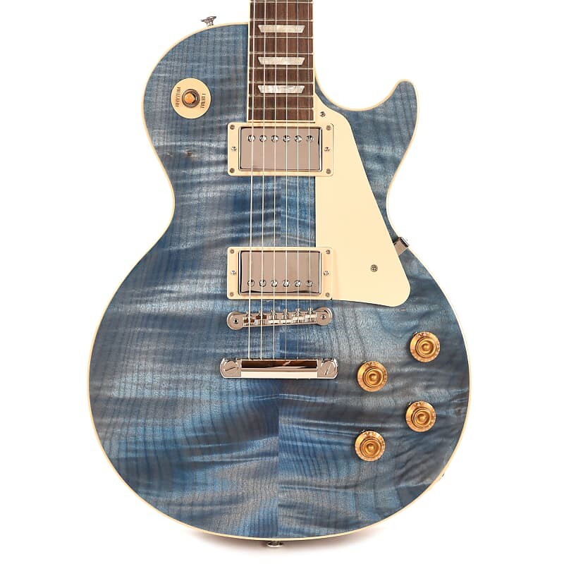 

Электрогитара Gibson Original Les Paul Standard '50s Figured Top Ocean Blue