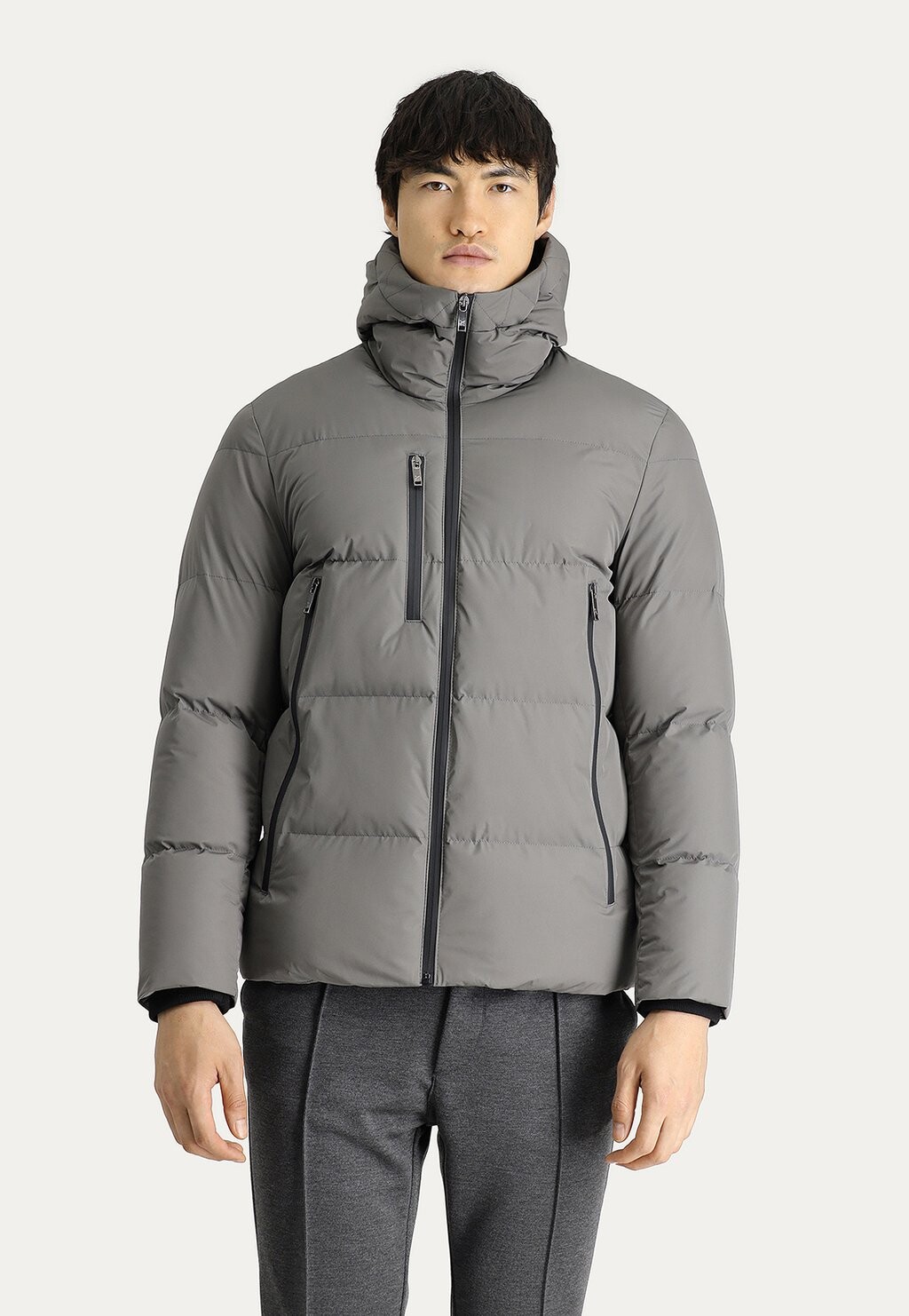 

Зимняя куртка SLIM FIT PUFFER INSULATED HOODED Kigili, цвет medium mink
