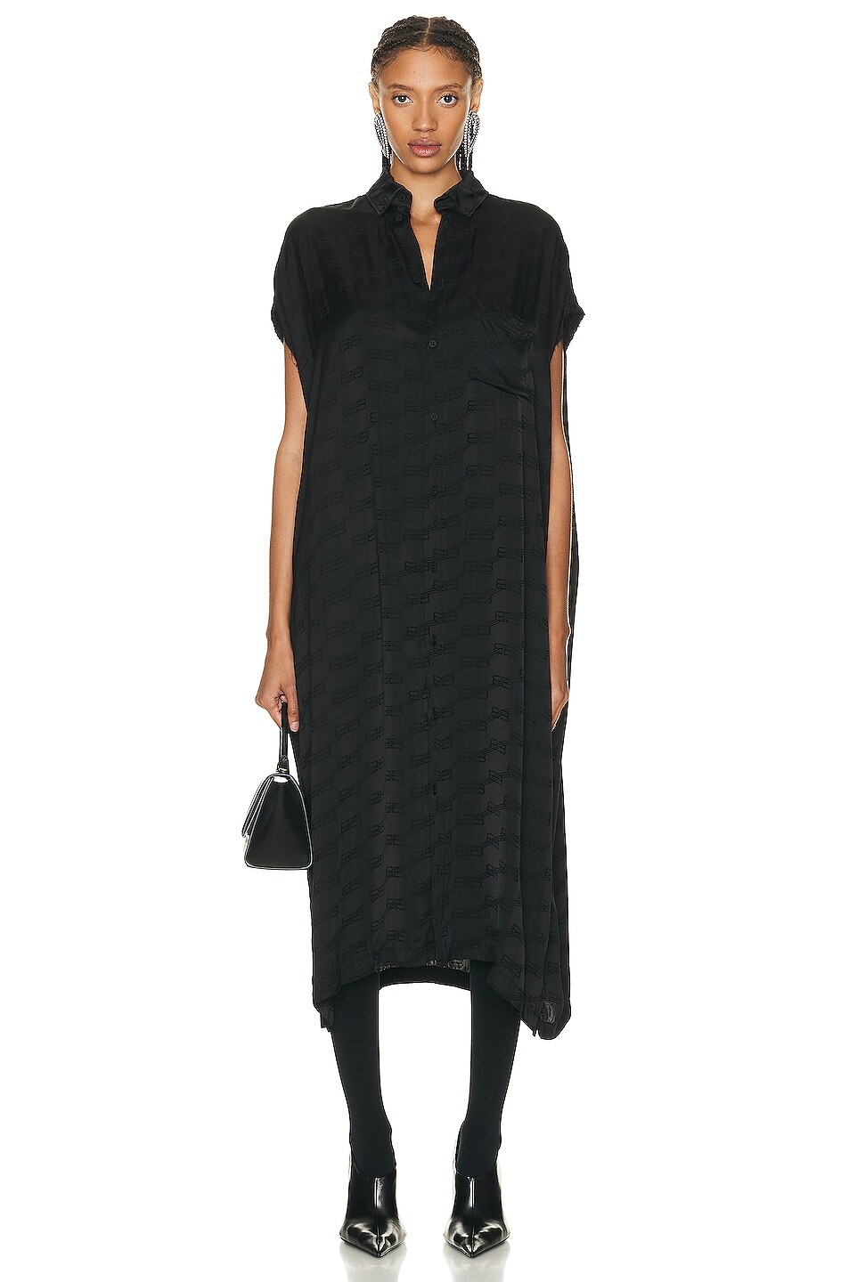 

Платье Balenciaga Cut Sleeveless, черный