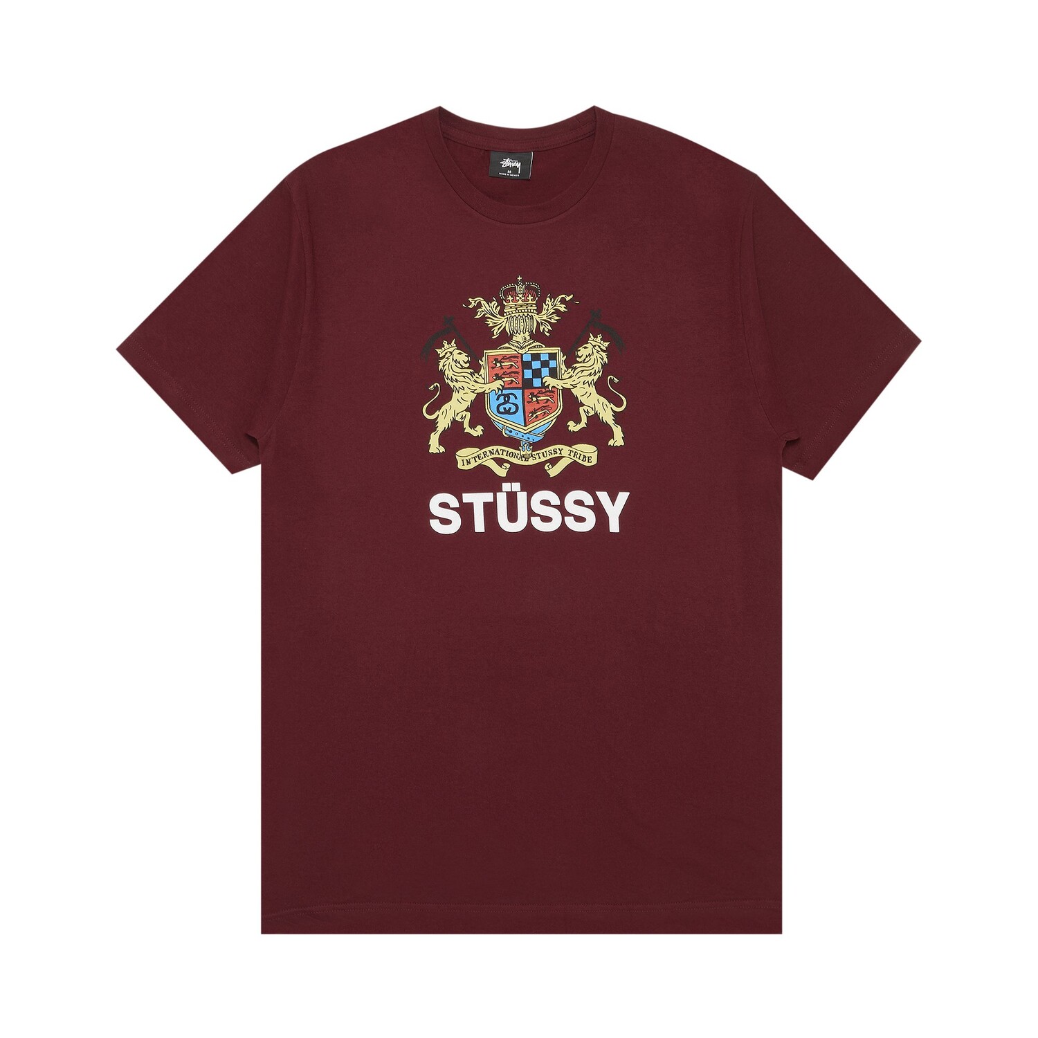 

Футболка Stussy Lion Crest Wine