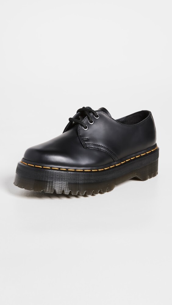 

Балетки Dr. Martens 1461 Quad Lace Up, черный
