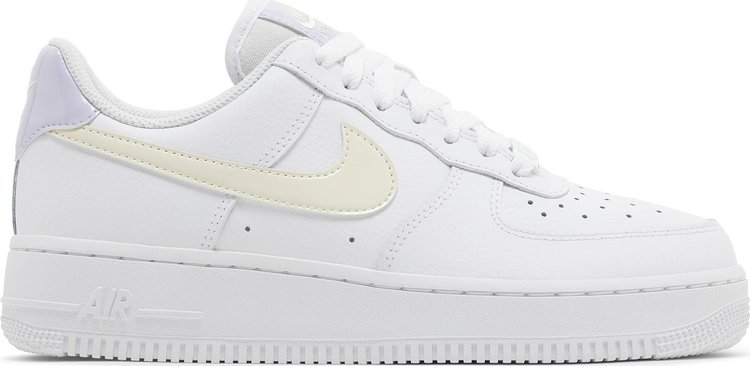 Кроссовки Wmns Air Force 1 '07 'Coconut Milk Oxygen Purple', белый