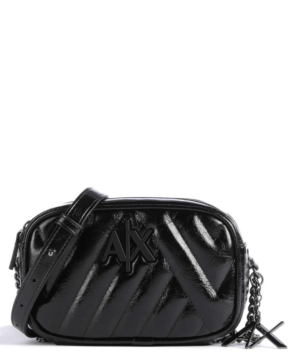 

Сумка через плечо из искусственной кожи Armani Exchange, черный