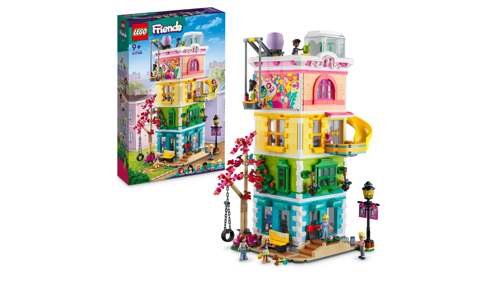 Lego Friends Модульное здание общественного центра Хартлейк Сити lego® friends 41362 супермаркет хартлейк сити