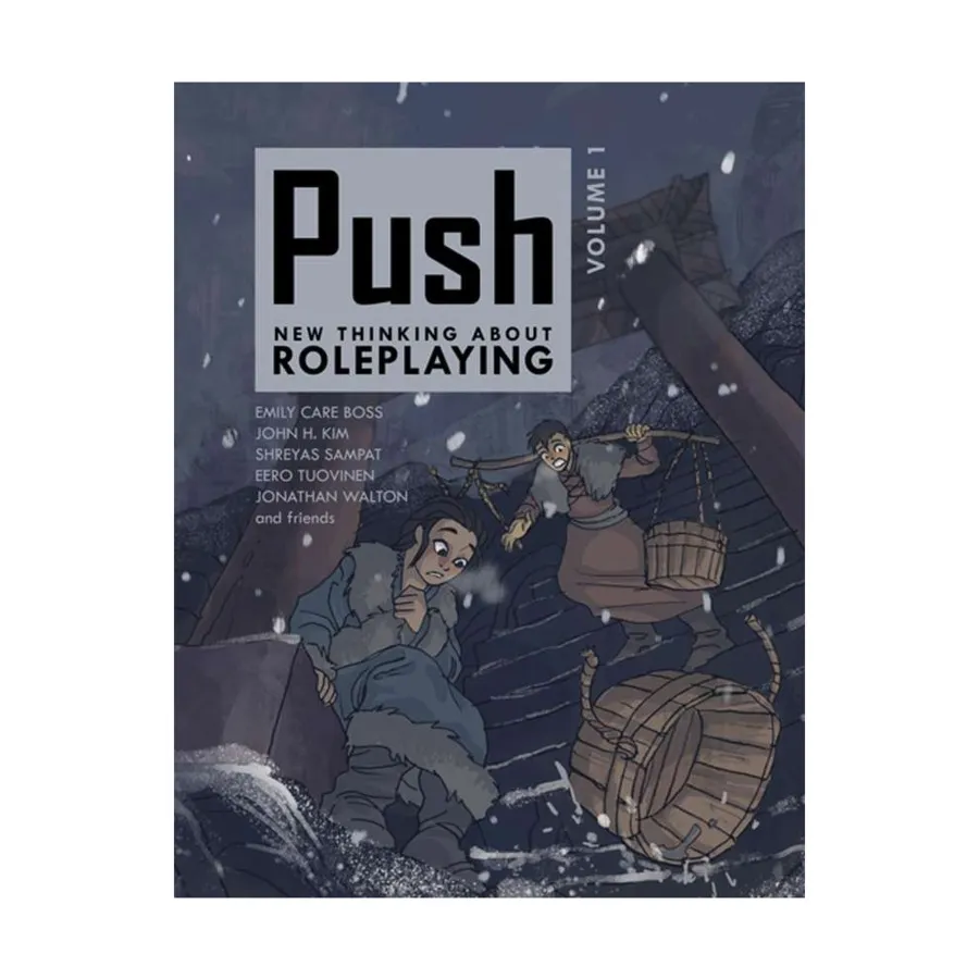 

Push - New Thinking About Roleplaying, Role Playing Games (Corvid Sun), мягкая обложка