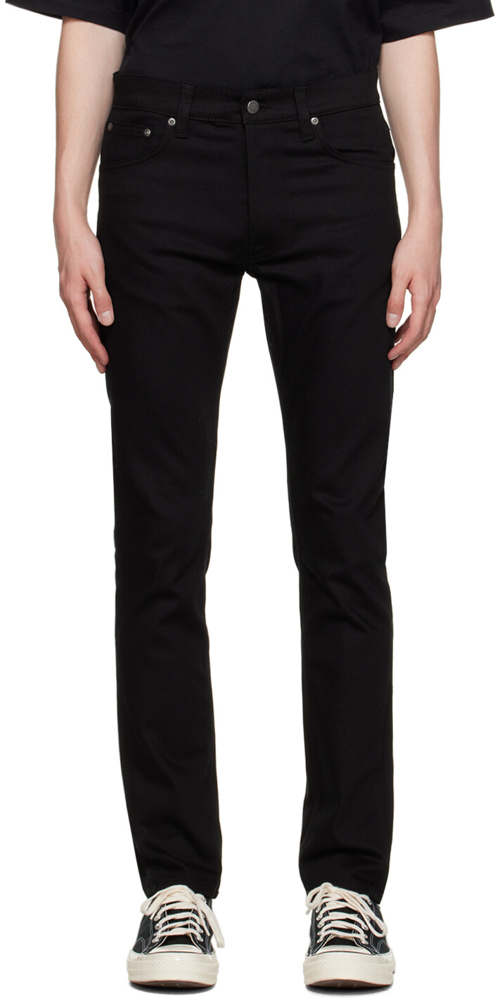 

Джинсы Nudie Черные джинсы Lean Dean Nudie Jeans