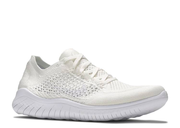 Nike free rn sale flyknit 2018 triple white