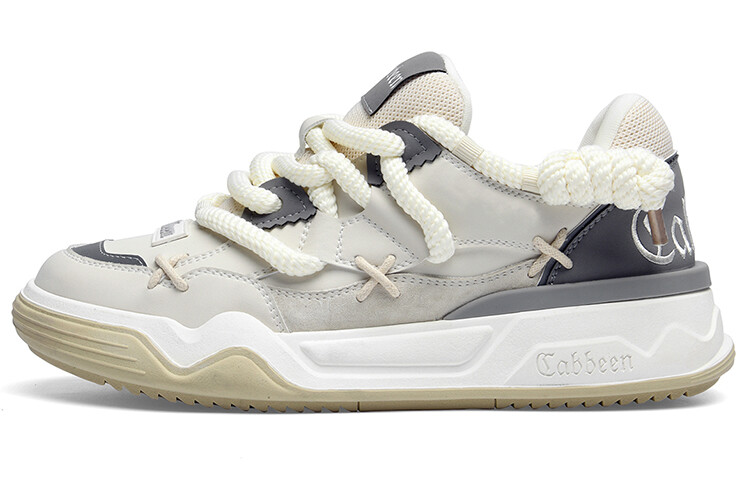 

Кроссовки мужские Lifestyle Shoes Men Low-Top Cabbeen, бежевый