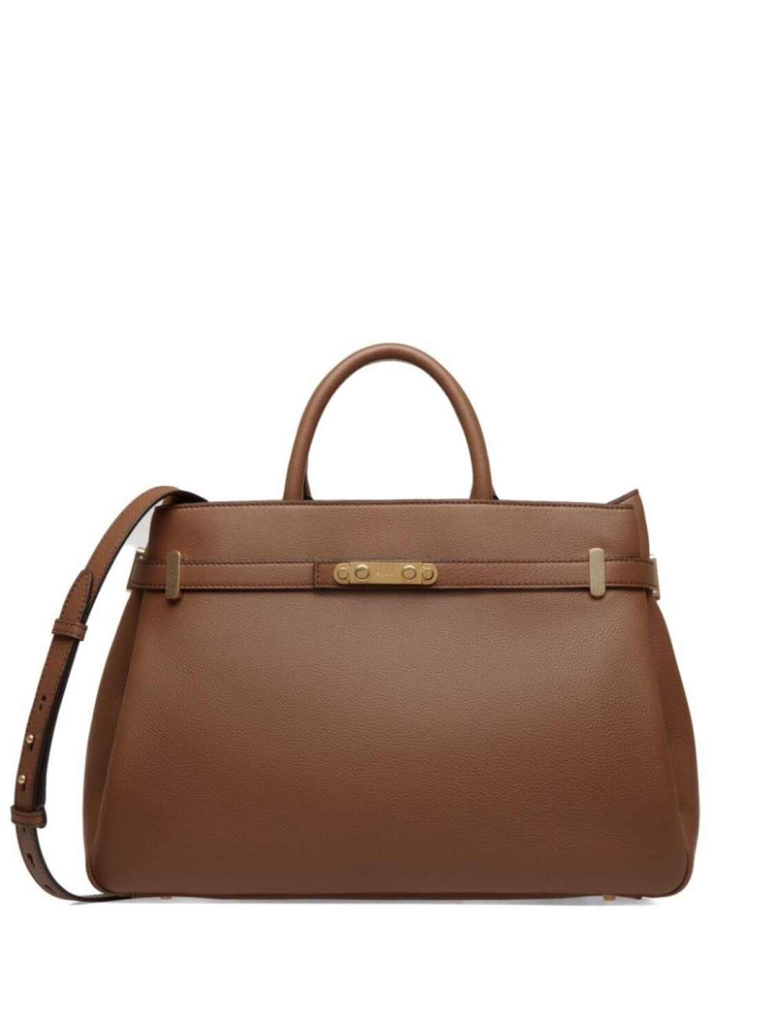

Bally сумка-тоут Carriage Lock, коричневый