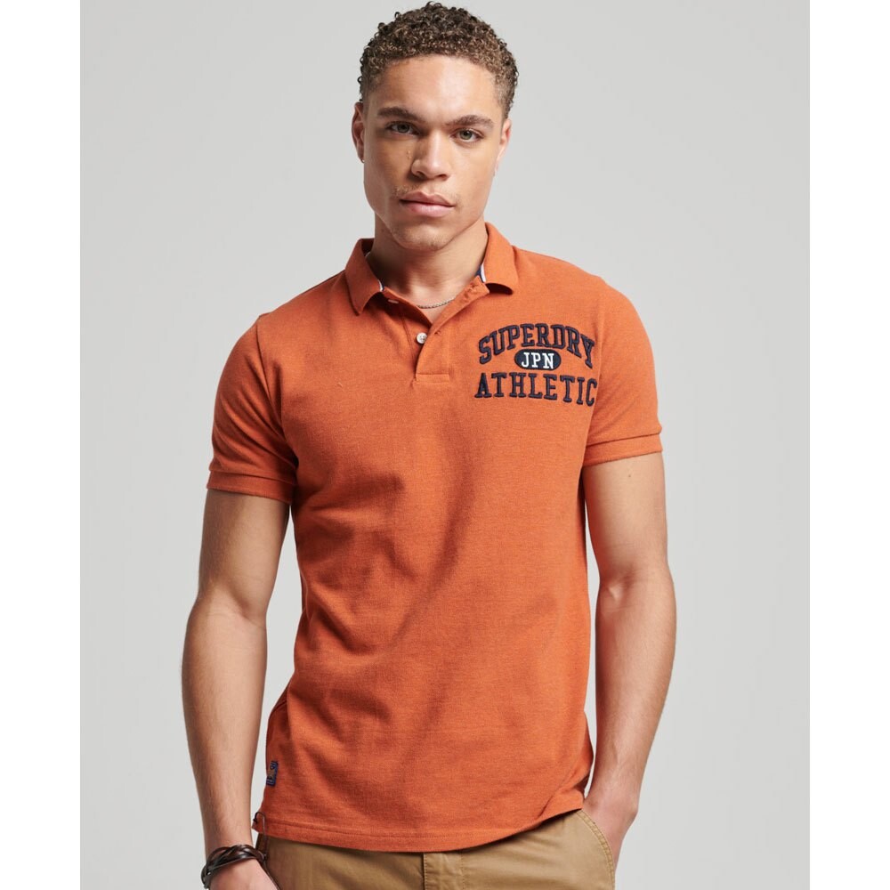 

Поло Superdry Vintage Superstate, оранжевый