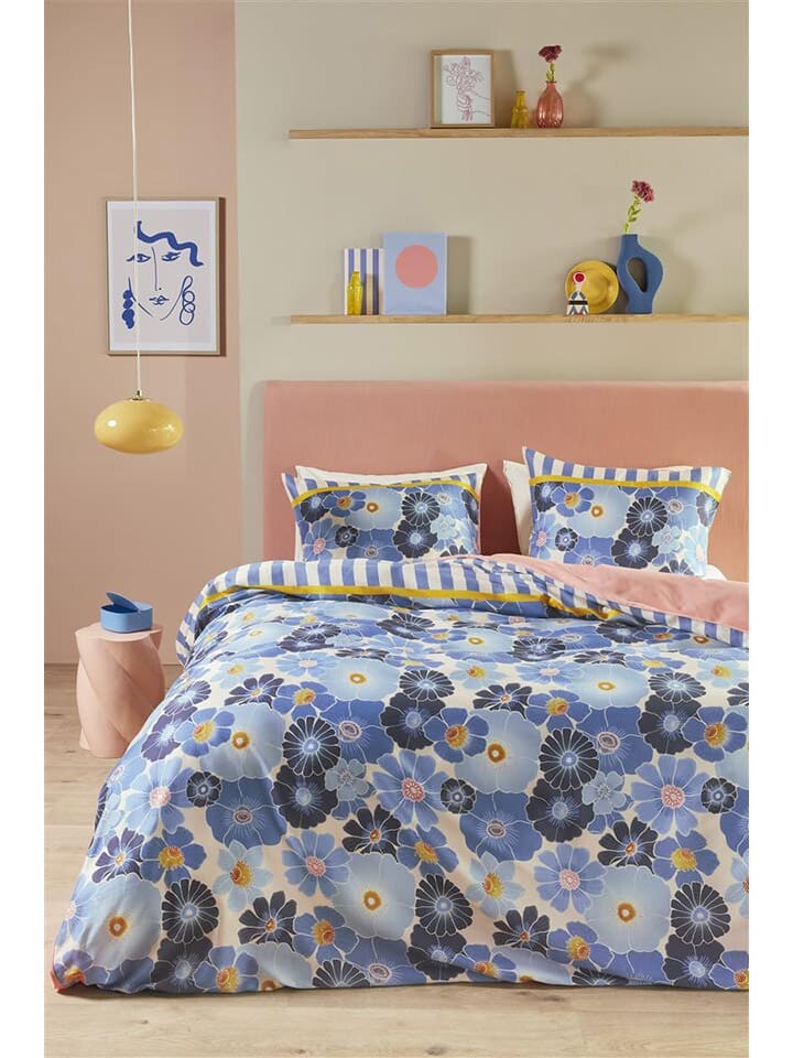 

Постельное белье Oilily Satin Set Nica, цвет blau/rosa