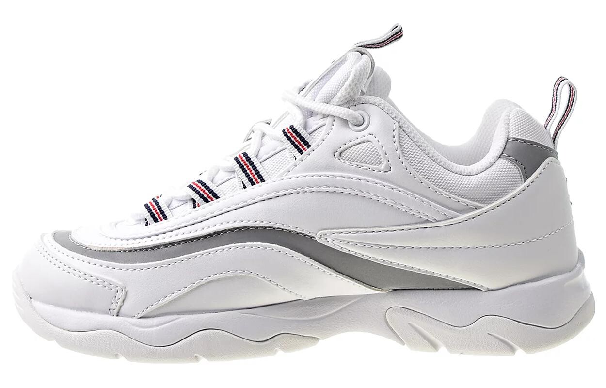 

Кроссовки FILA Ray Big Kid 'White Metallic Silver', белый/серый