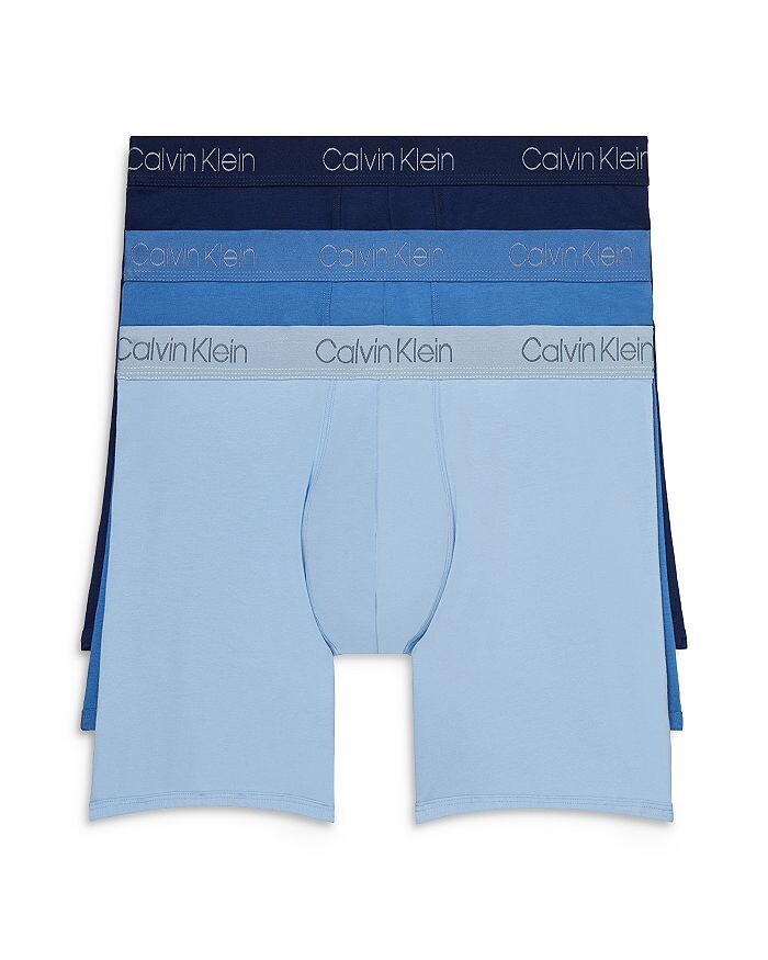 

Трусы-боксеры из смесового хлопка, упаковка из 3 шт. Calvin Klein