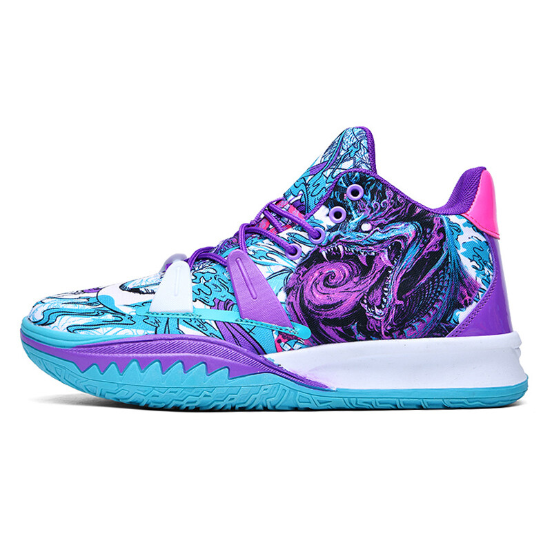 

Баскетбольные кроссовки Basketball Shoes Men Low-top 12345, темно-синий