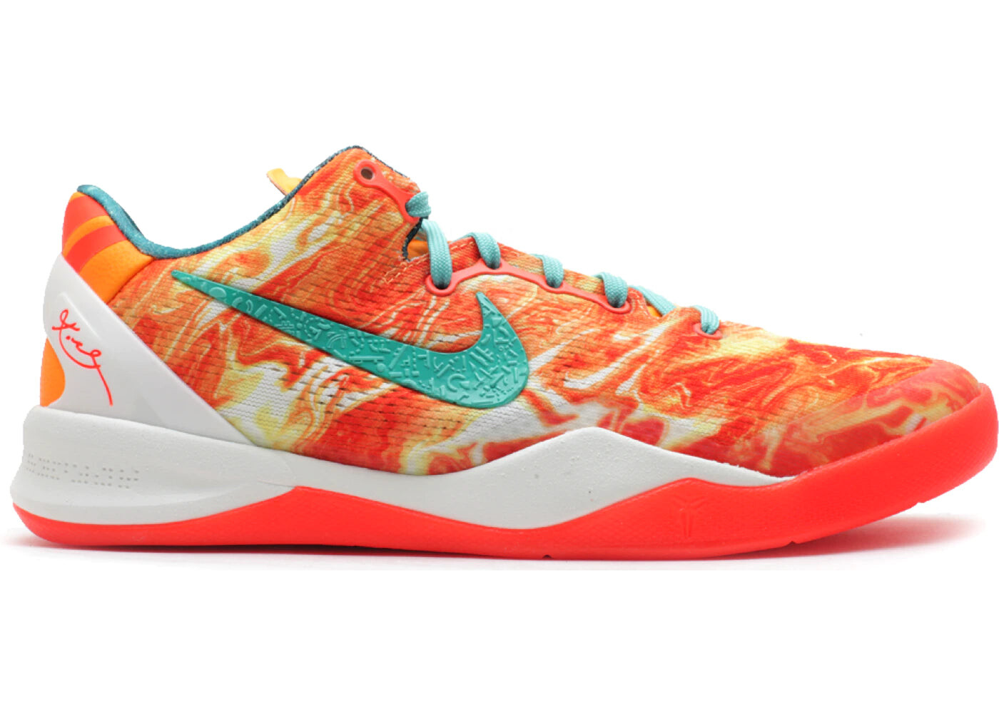 

Кроссовки Nike Kobe 8 All-Star, оранжевый / белый