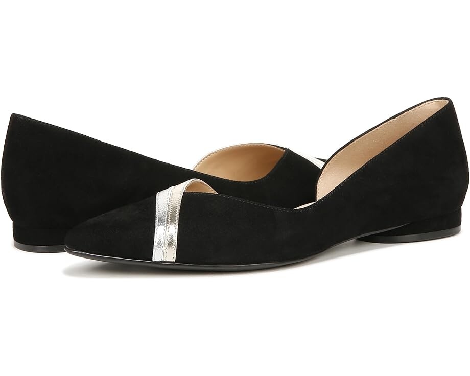 Балетки Naturalizer Henrietta, цвет Black Suede