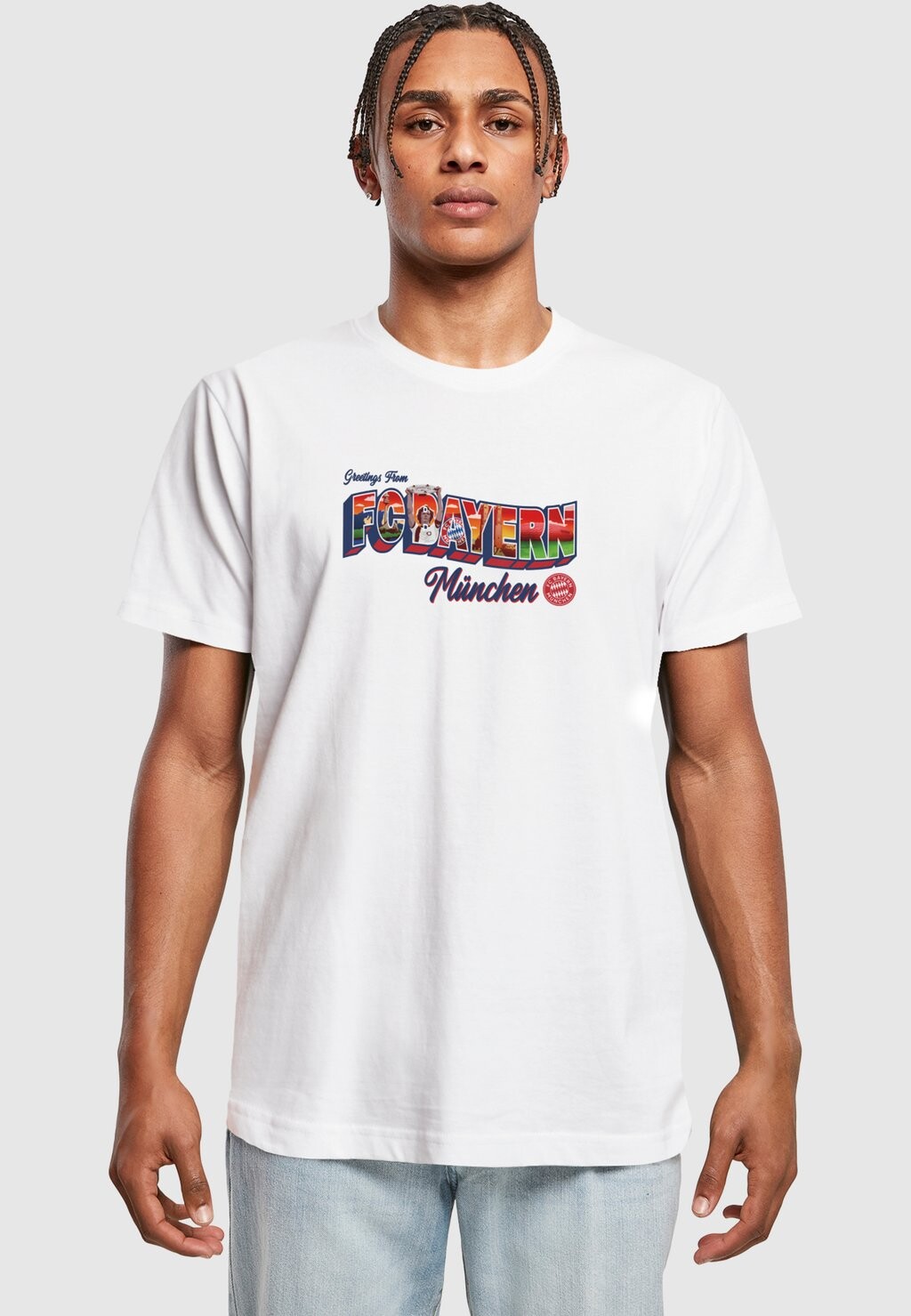 

Команда Greetings From Bavaria Round Neck FC Bayern München, белый