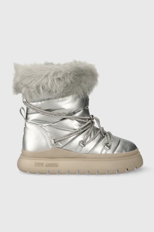 Зимние ботинки Ice-Storm Steve Madden, серебро зимние ботинки ice storm steve madden белый