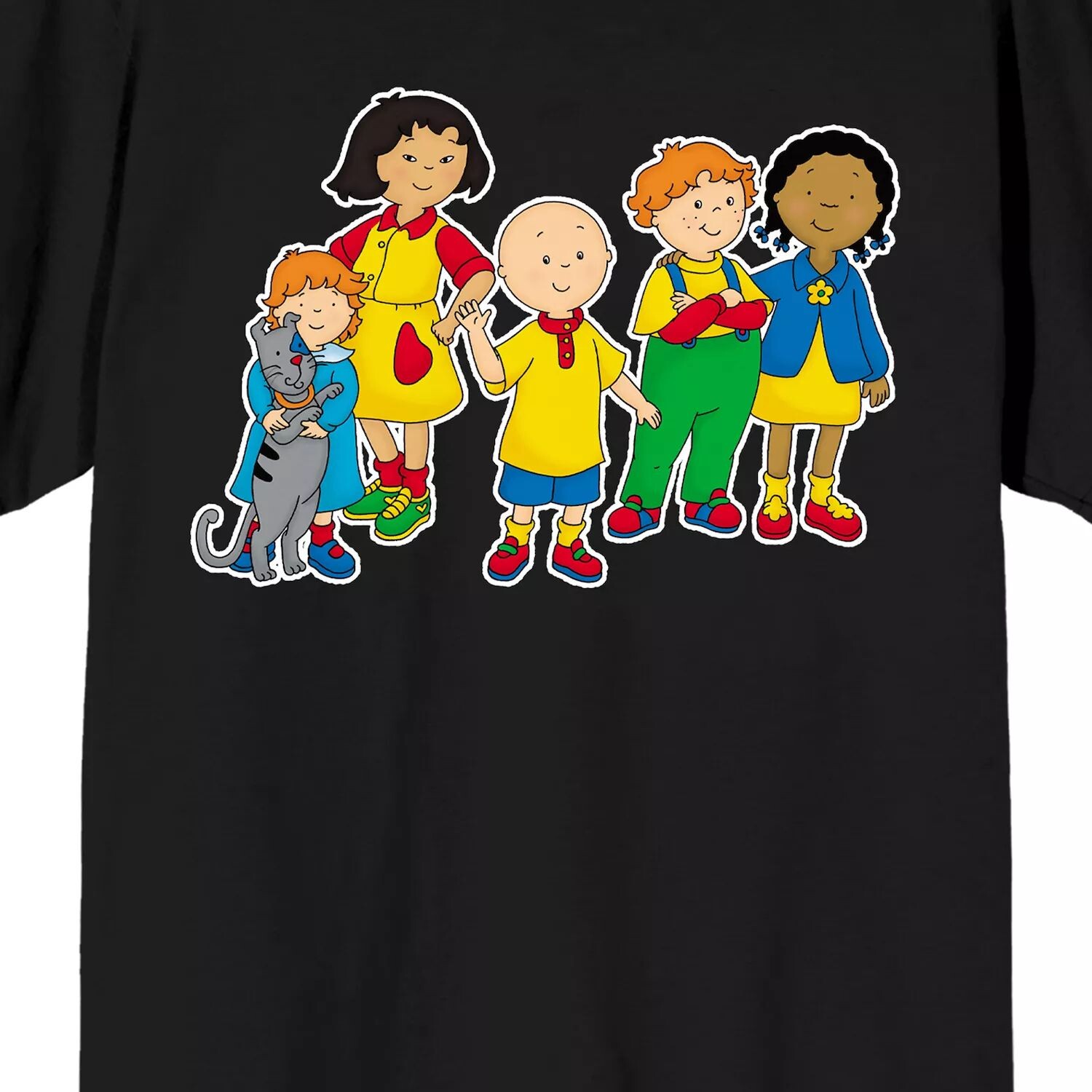 

Мужская футболка Caillou Family And Friends Licensed Character