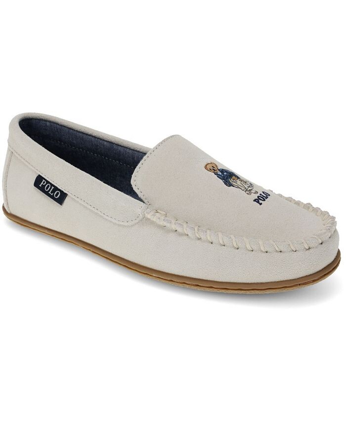 

Женские замшевые мокасины Collins Mediterranean Bear Polo Ralph Lauren, тан/бежевый