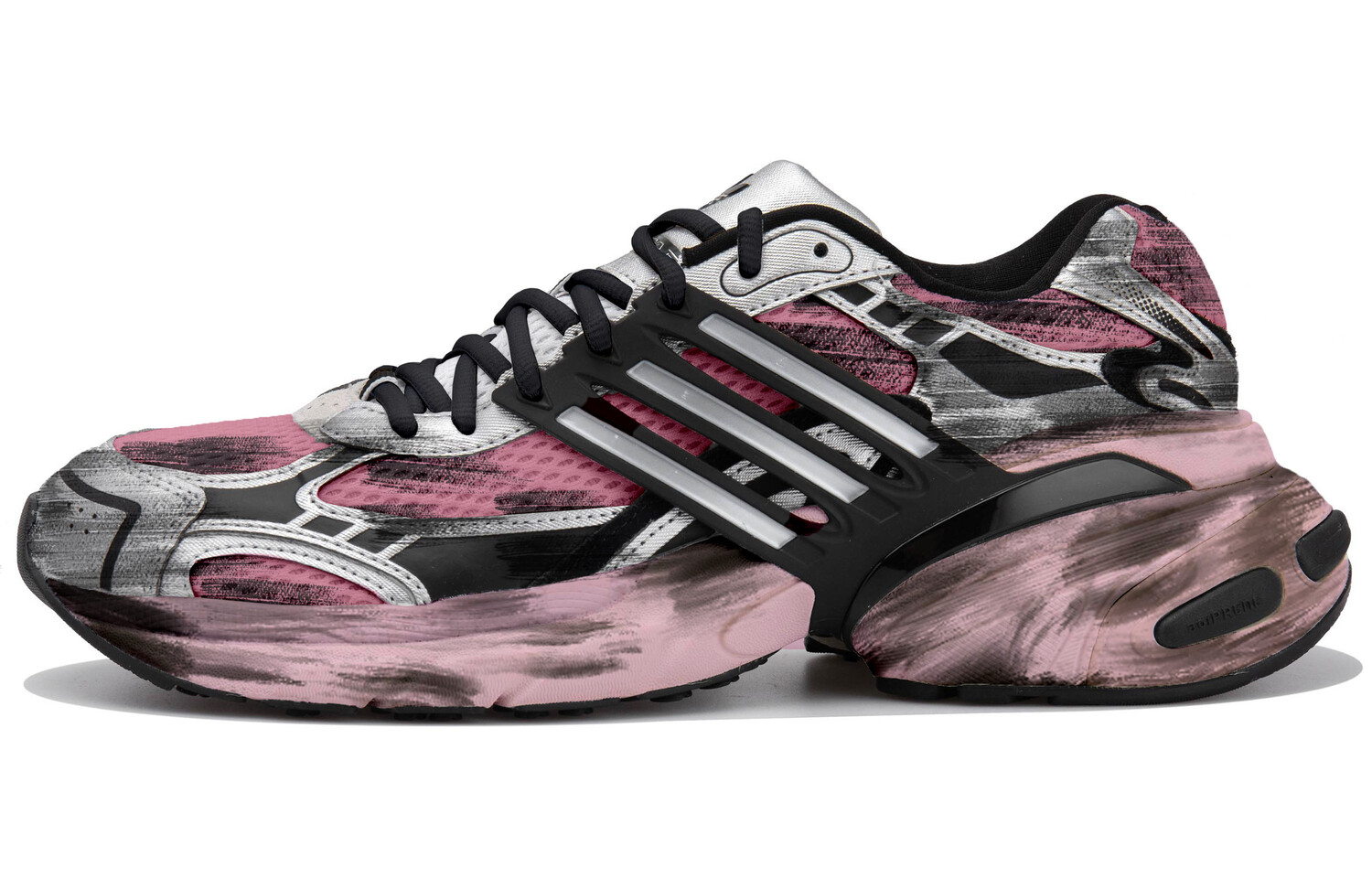 

Кроссовки adidas originals ADISTAR XLG Lifestyle Shoes Unisex Low-top Black Pink Silver, черный