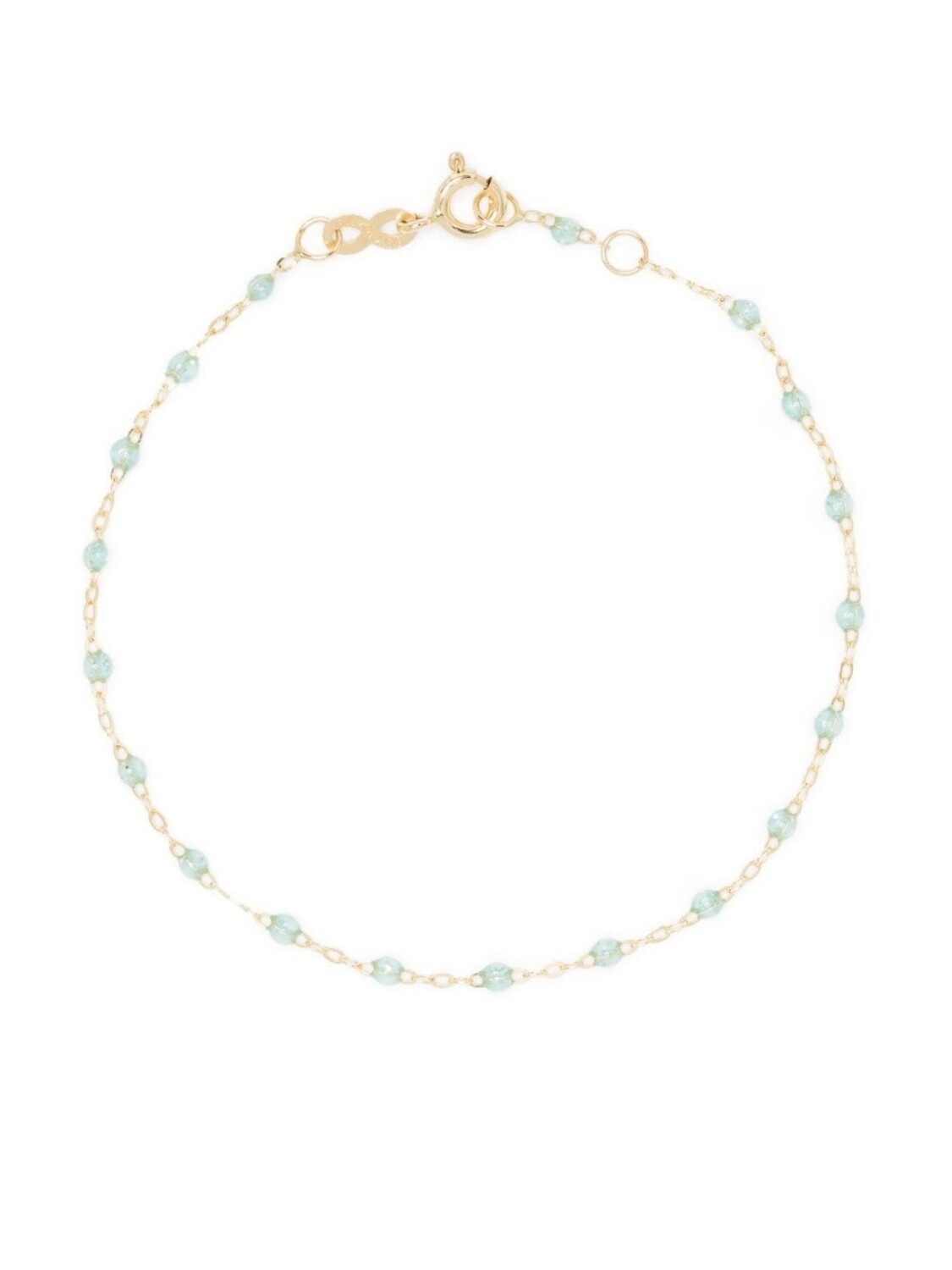

Браслет Classic Gigi из желтого золота с бусинами Gigi Clozeau, синий