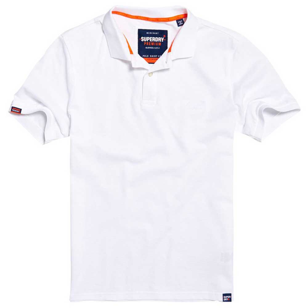 

Поло Superdry Classic Micro Lite Piqué, белый