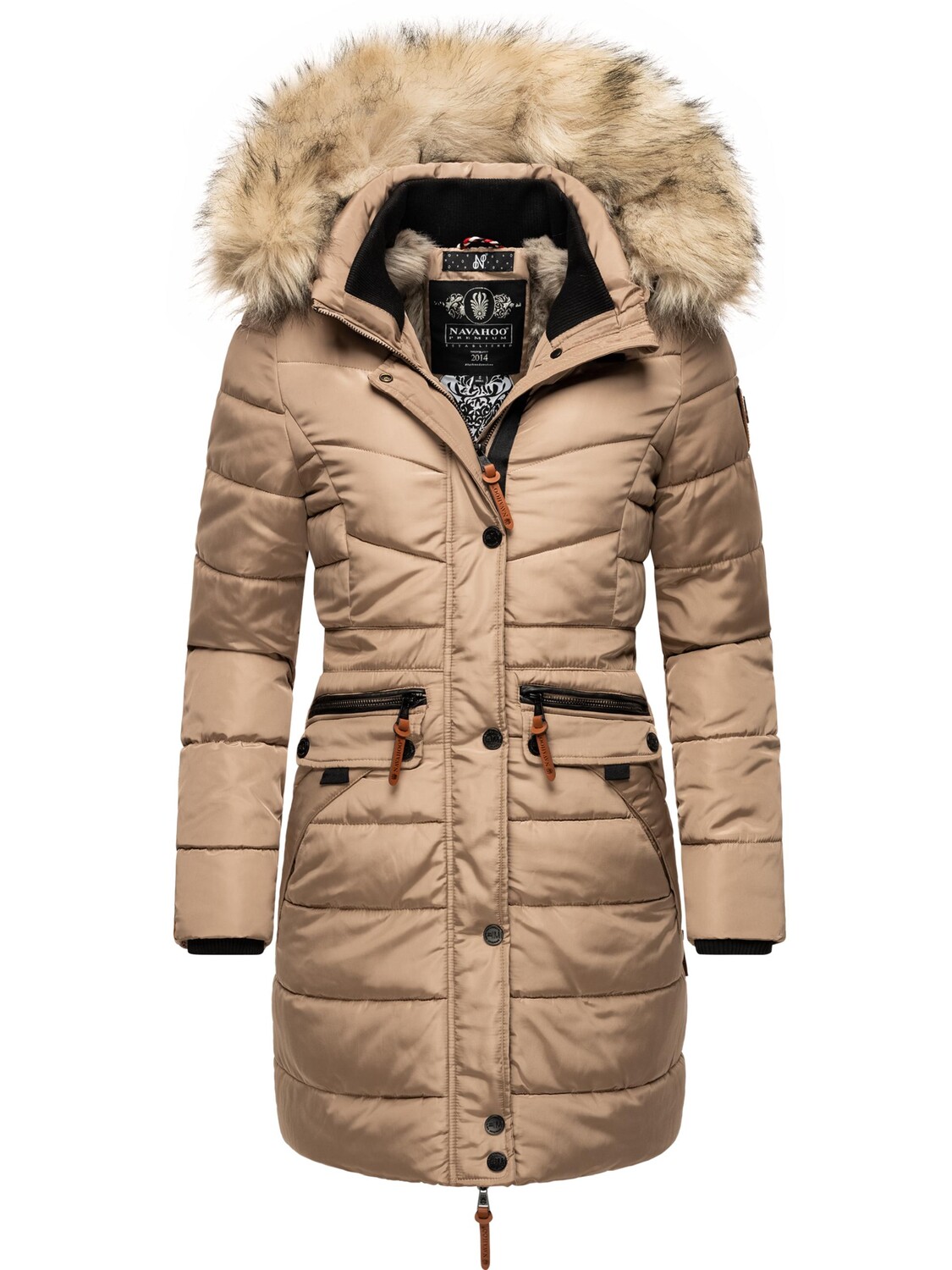 

Пуховик Navahoo Steppmantel Paula, цвет Taupe Grey