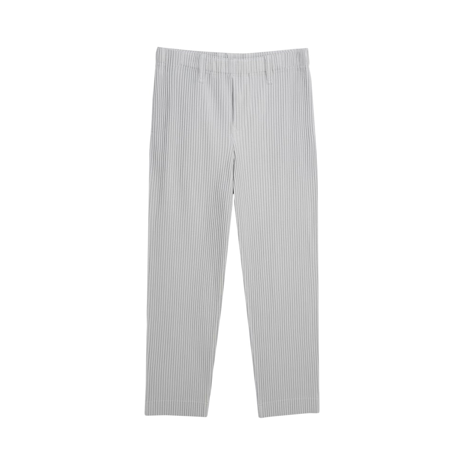 

Базовые плиссированные брюки Homme Plissé Issey Miyake, Светло-серые
