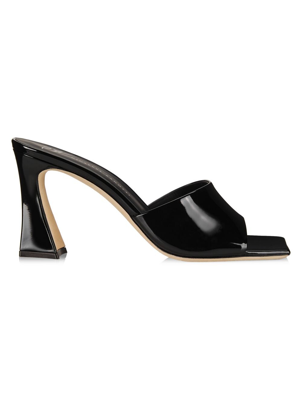 

Туфли-мюли из лакированной кожи Vanilla Giuseppe Zanotti, неро