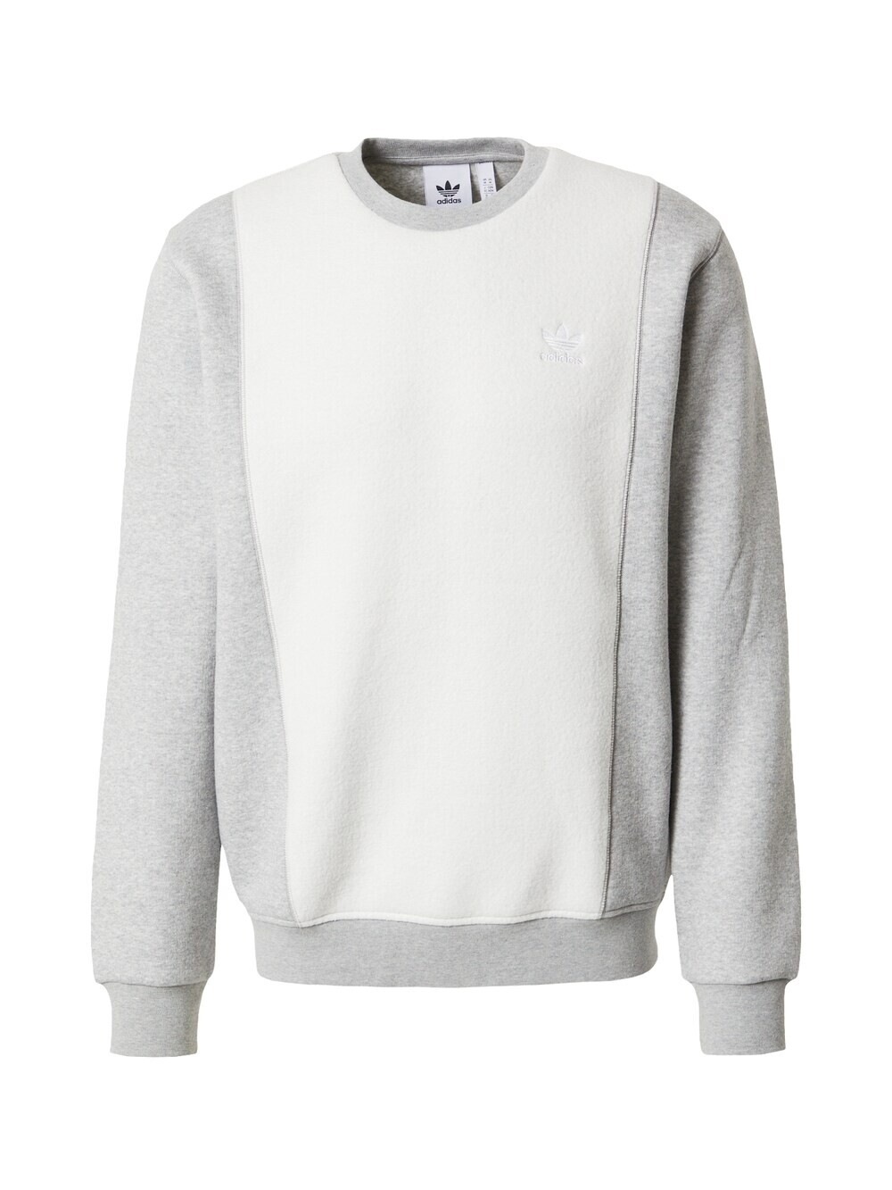 

Толстовка Adidas Essentials+ Trefoil Reverse Material, пестрый серый