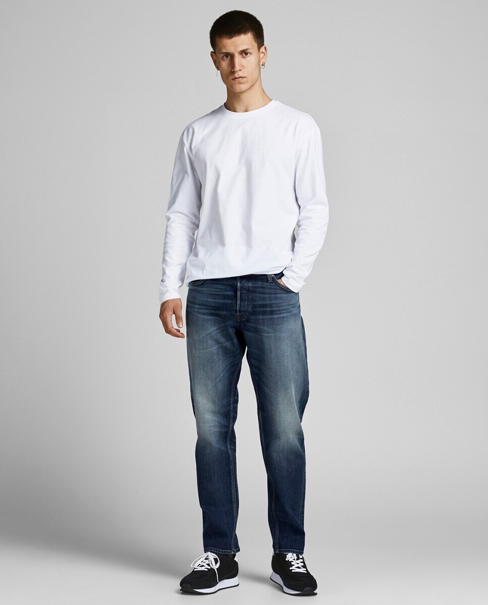 

Мужские комфортные джинсы Jack & Jones, синий