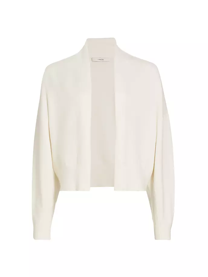 

Кардиган с драпировкой спереди Vince, цвет off white