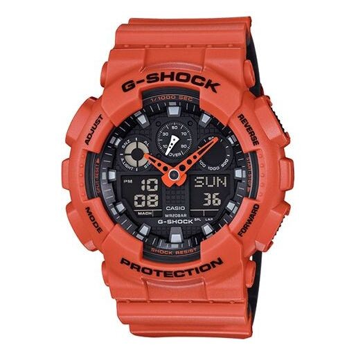 

Часы CASIO G-Shock Analog-Digital 'Orange Red', оранжевый