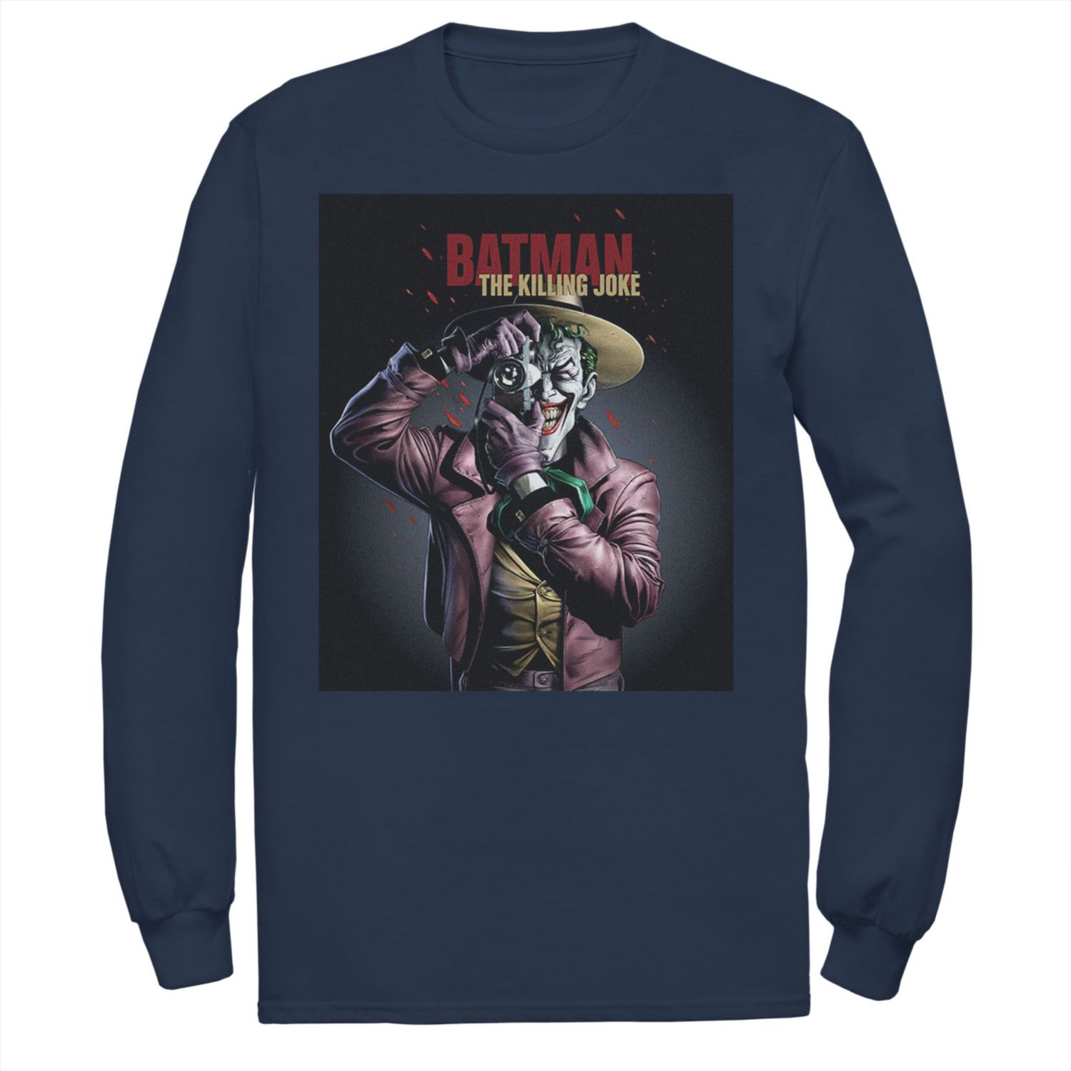 Мужская футболка с плакатом DC Comics Batman The Killing Joke Joker мужская футболка batman the killing joke dc comics