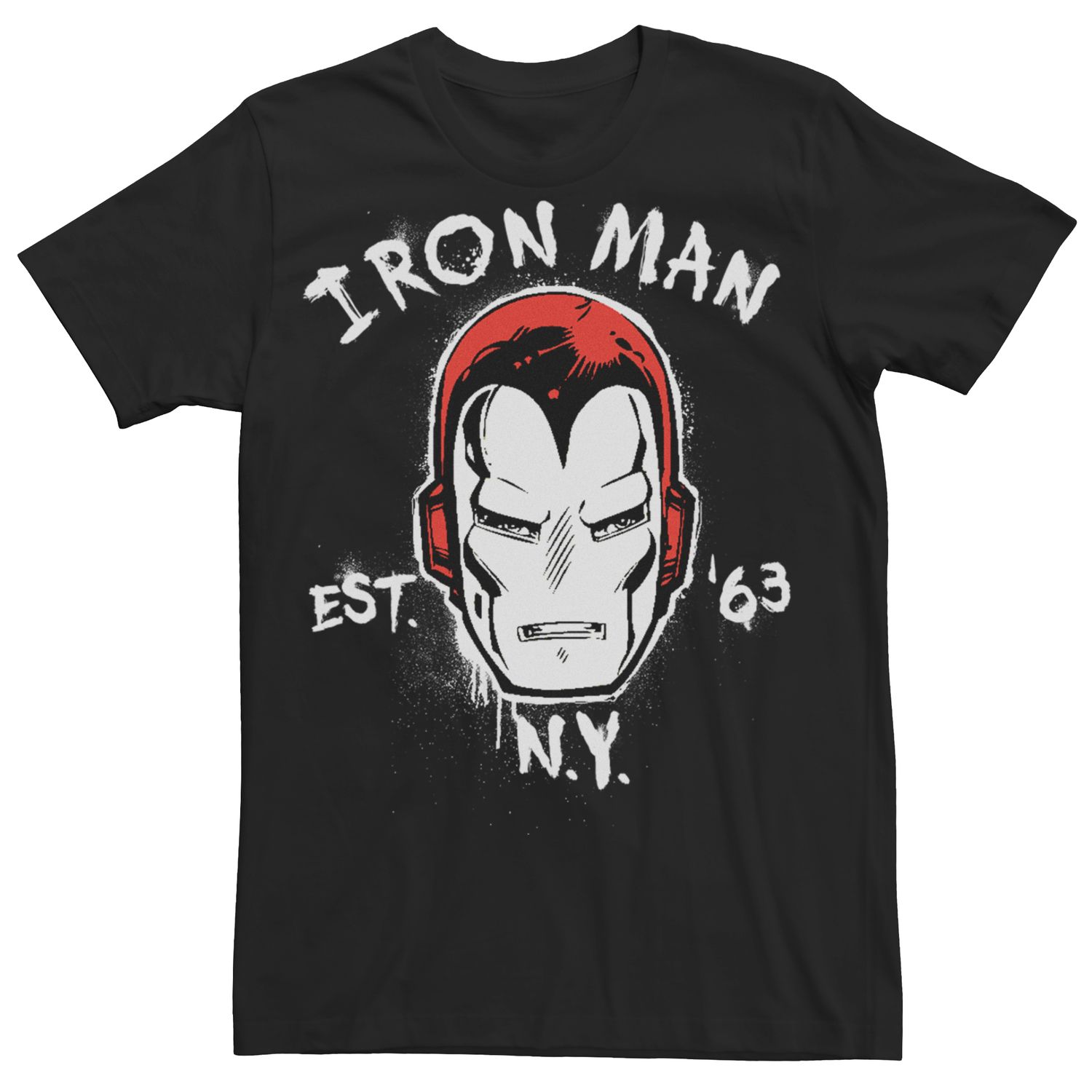 Мужская футболка в стиле ретро с комиксами Marvel «Железный человек шестьдесят три» Licensed Character
