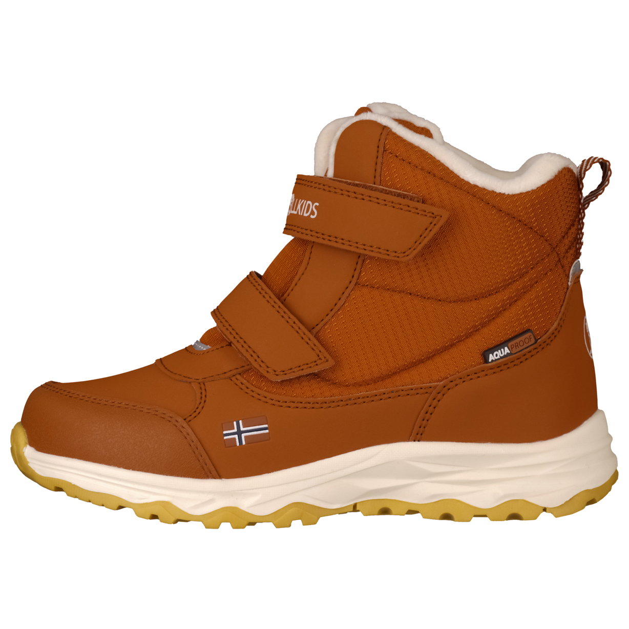 цена Зимние ботинки Trollkids Kid's Hafjell Winter Boots, цвет Cinnamon