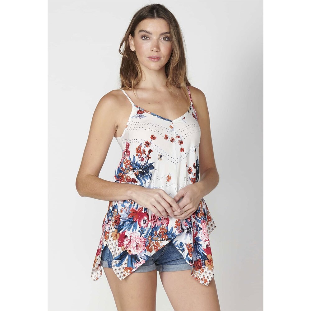 

Блуза Koroshi High Summers 2312BL89, белый