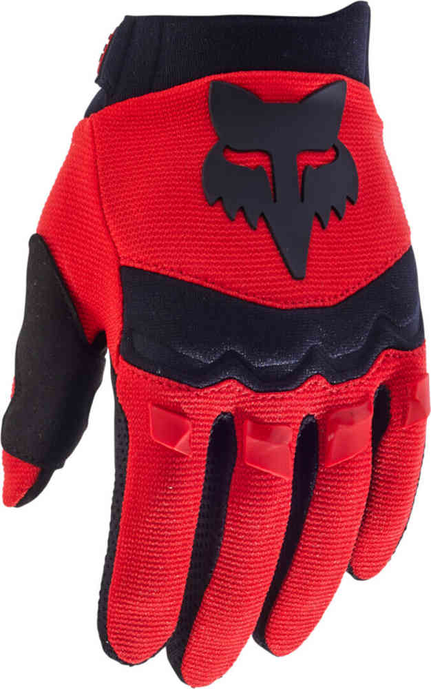цена Молодежные перчатки для мотокросса Dirtpaw 2023 FOX, красный