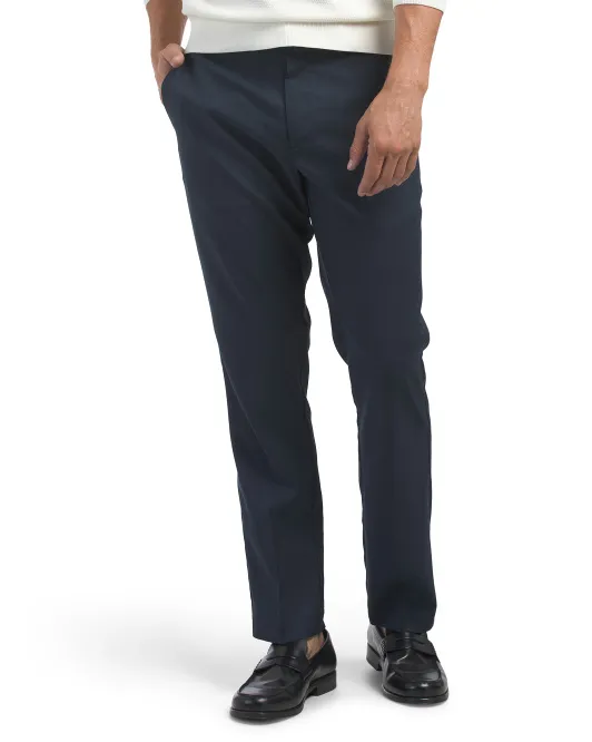 

Меланжовые брюки узкого кроя Perry Ellis Portfolio, цвет Dark Sapphire