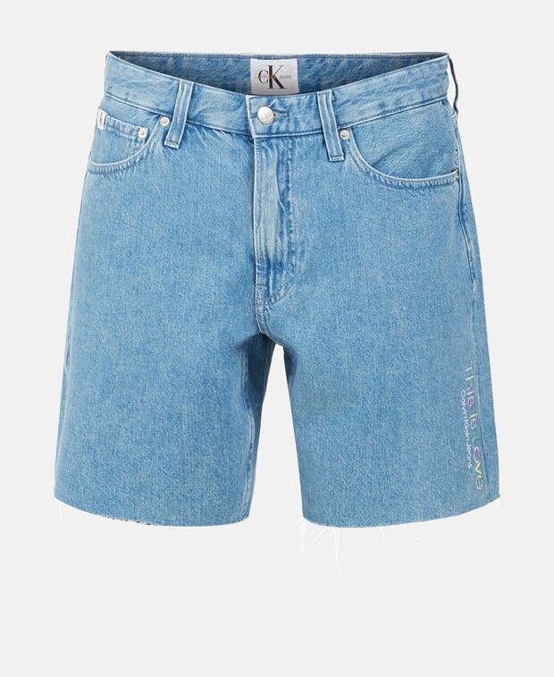 

Джинсовые шорты Calvin Klein Jeans, светло-синий