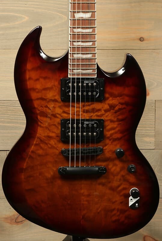 

Электрогитара LTD/VIPER-256/QM/DBSB