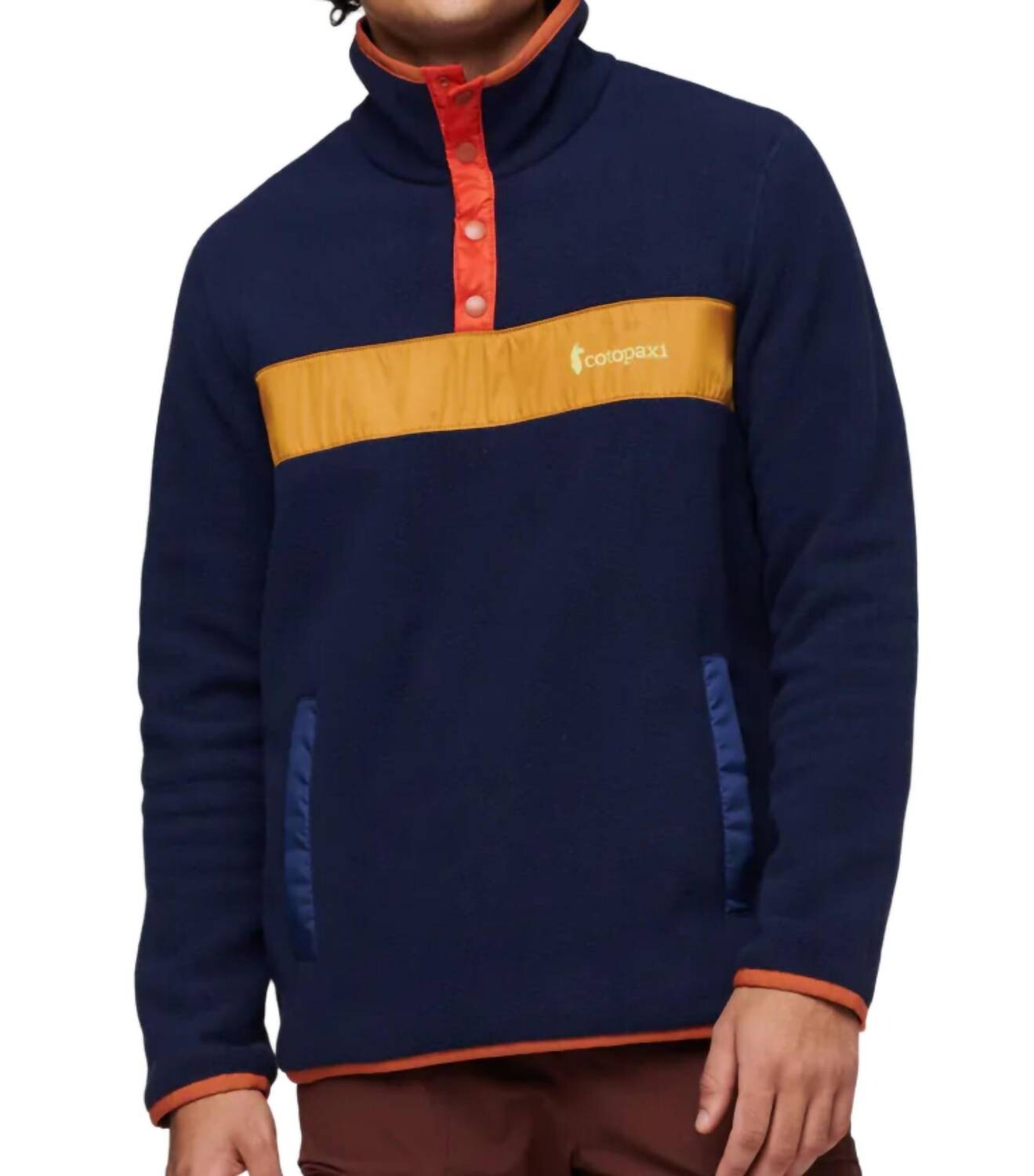 

Мужской флисовый пуловер Teca цвета Campfire cotopaxi